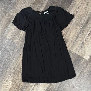 Black Short Sleeve Dress